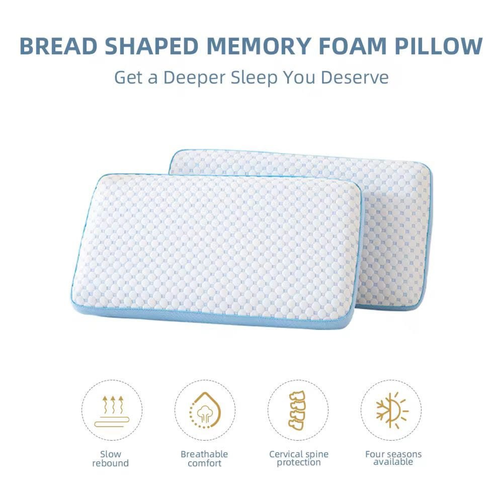 Cloudy Cooling Memory Foam Pillow -  70 × 40 cm