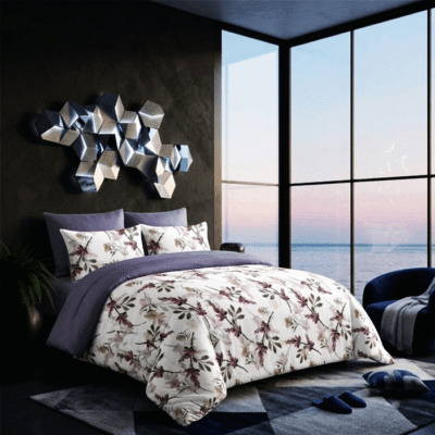 Velvo WANDA Single Comforter Set – 4-Piece Reversible Bedding Set
