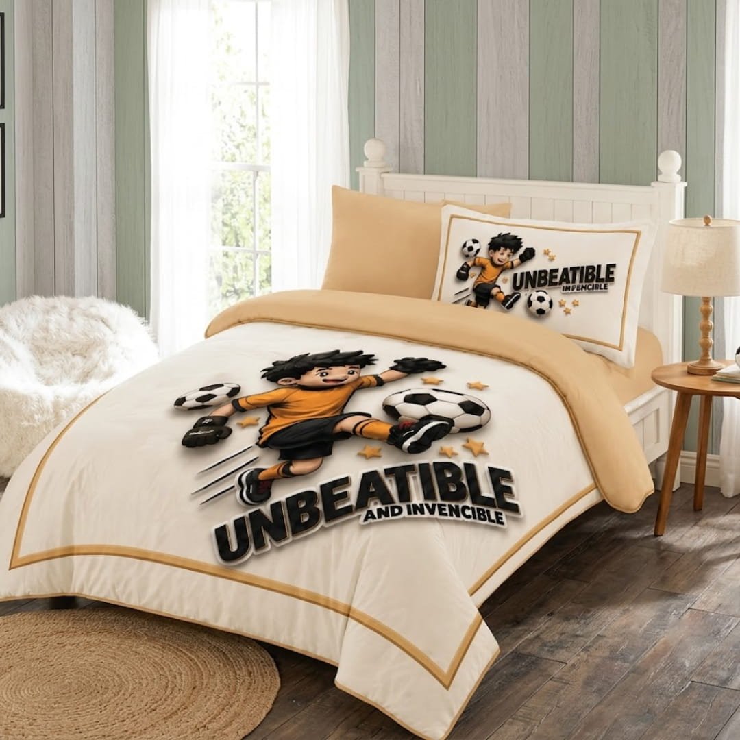 Comfortable kids comforter for a restful night's sleep
